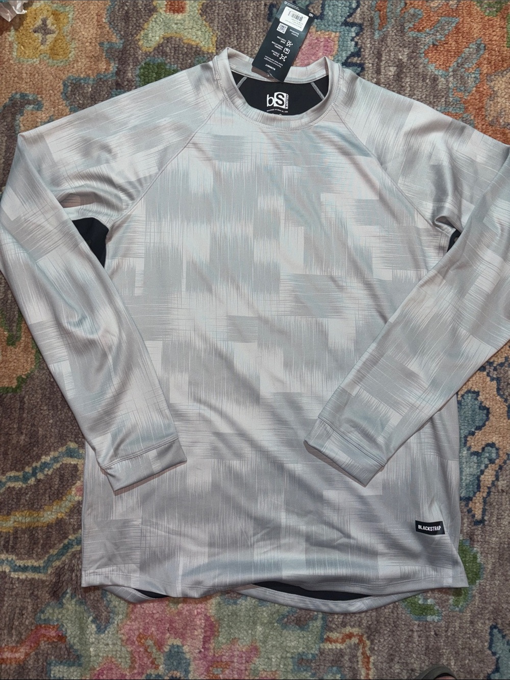 Blackstrap Men’s Summit Crewneck Tractical Ash Base-layer Shirt